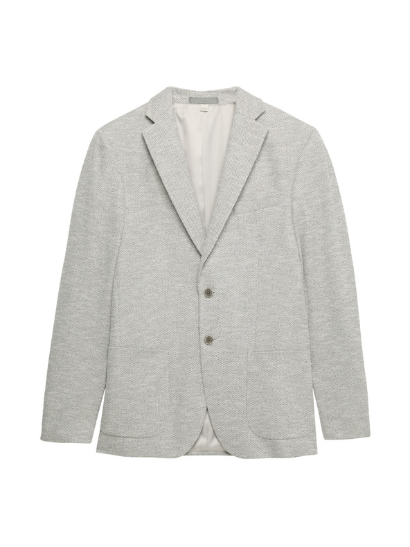 Marks & Spencer Stretch blazer szorosan illeszkedő szabásban textúrával Marks & Spencer szürke
