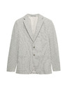 Marks & Spencer Stretch blazer szorosan illeszkedő szabásban textúrával Marks & Spencer szürke
