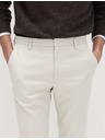 Marks & Spencer Szövetes elegáns stretch nadrág szűk szabásban Marks & Spencer szürke