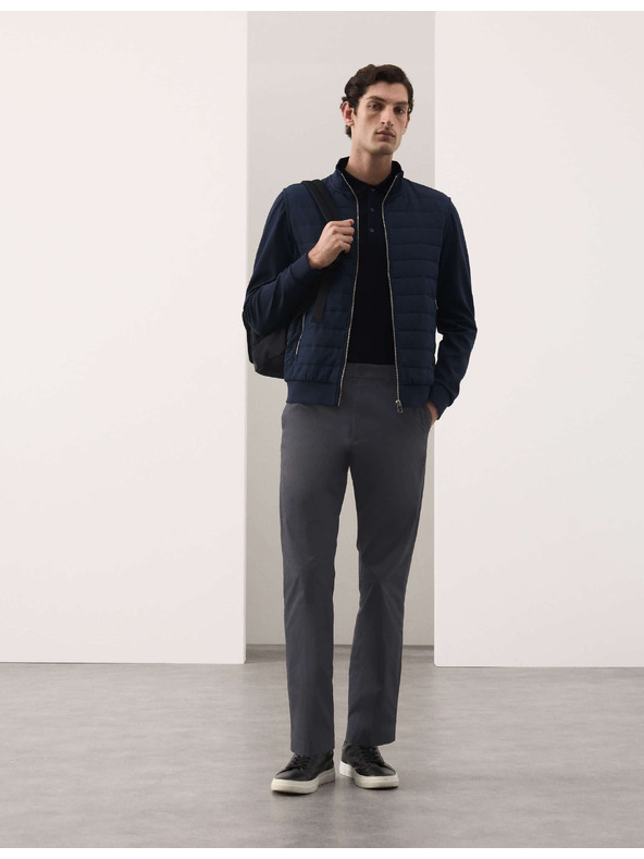 Marks & Spencer Marks & Spencer szuper könnyű chino nadrág, normál szabás szürke