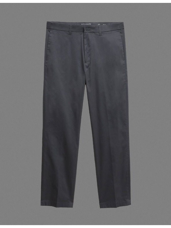 Marks & Spencer Marks & Spencer szuper könnyű chino nadrág, normál szabás szürke