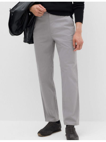 Marks & Spencer Stretch normál szabású chino nadrág Marks & Spencer szürke