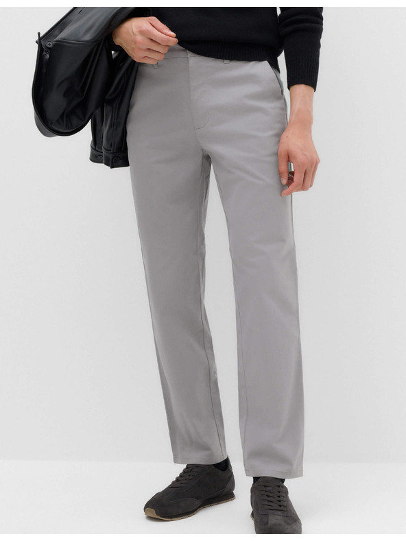 Marks & Spencer Stretch normál szabású chino nadrág Marks & Spencer szürke