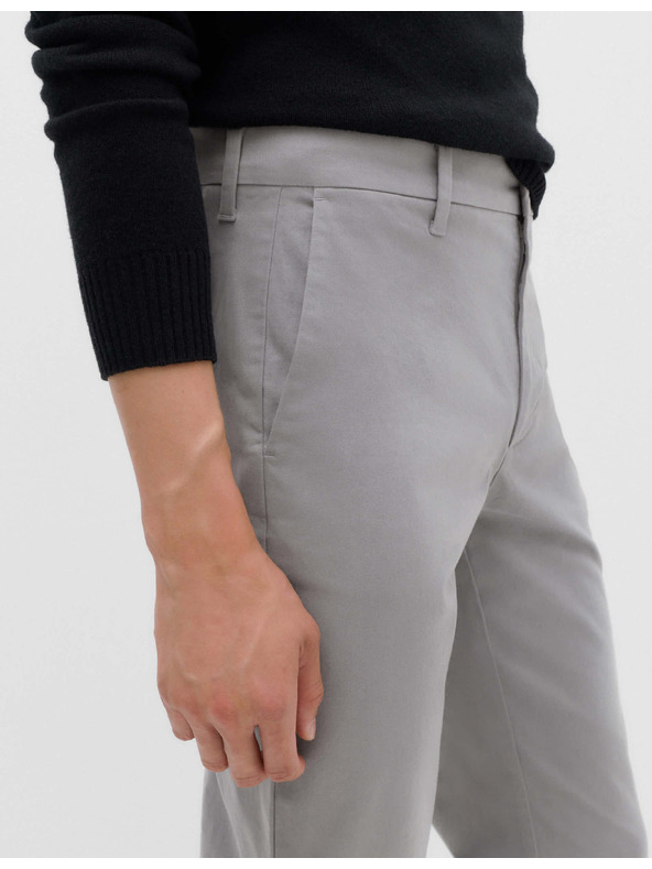 Marks & Spencer Stretch normál szabású chino nadrág Marks & Spencer szürke