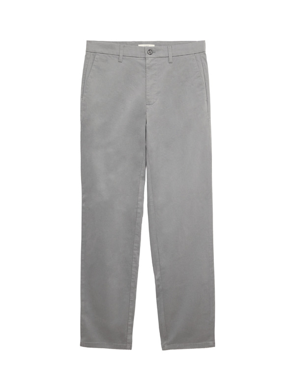 Marks & Spencer Stretch normál szabású chino nadrág Marks & Spencer szürke