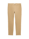 Marks & Spencer Stretch chino nadrág vékony szabású Marks & Spencer bézs színű