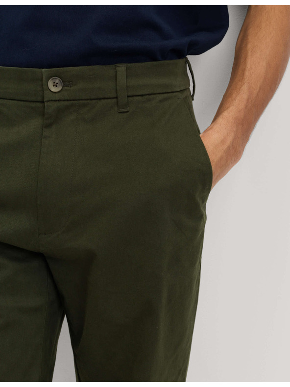 Marks & Spencer Stretch chino nadrág normál szabású Marks & Spencer zöld