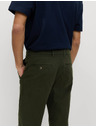 Marks & Spencer Stretch chino nadrág normál szabású Marks & Spencer zöld