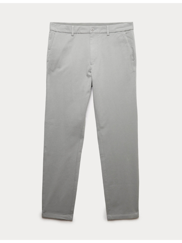 Marks & Spencer Marks & Spencer The Ultimate vászon chino nadrág keskeny szabással szürke