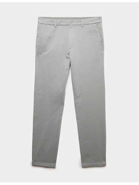 Marks & Spencer Marks & Spencer The Ultimate vászon chino nadrág keskeny szabással szürke