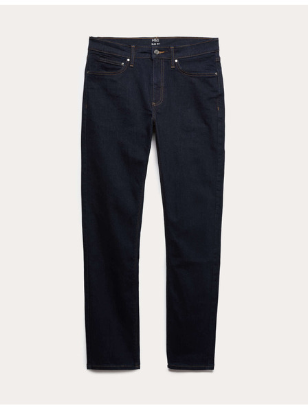 Marks & Spencer Marks & Spencer sztreccs chino nadrág szűk szabású, tengerészkék