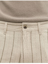 Marks & Spencer Chino rövidnadrág, lenvegyület Marks & Spencer bézs