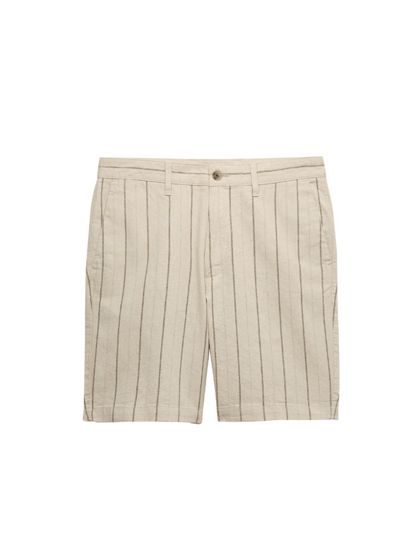 Marks & Spencer Chino rövidnadrág, lenvegyület Marks & Spencer bézs
