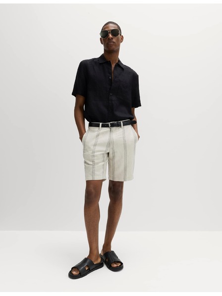 Marks & Spencer Chino rövidnadrág, lenvegyület Marks & Spencer bézs