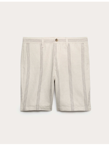 Marks & Spencer Chino rövidnadrág, lenvegyület Marks & Spencer bézs