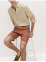Marks & Spencer Chino rövidnadrág, lenvegyület Marks & Spencer barna