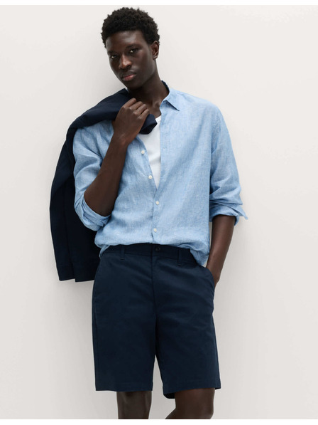 Marks & Spencer Stretch chino rövidnadrág, normál szabás Marks & Spencer tengerészkék