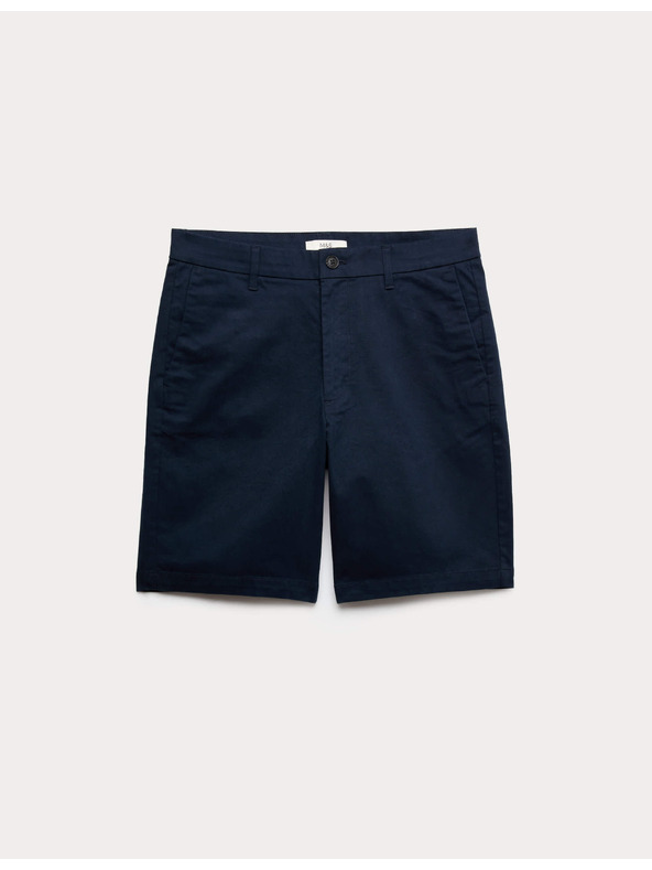 Marks & Spencer Stretch chino rövidnadrág, normál szabás Marks & Spencer tengerészkék