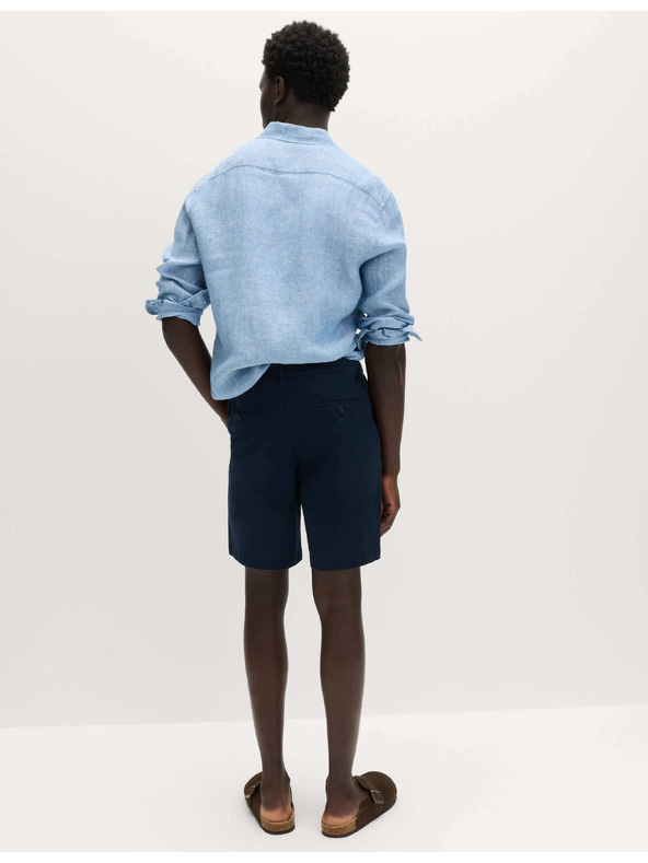 Marks & Spencer Stretch chino rövidnadrág, normál szabás Marks & Spencer tengerészkék