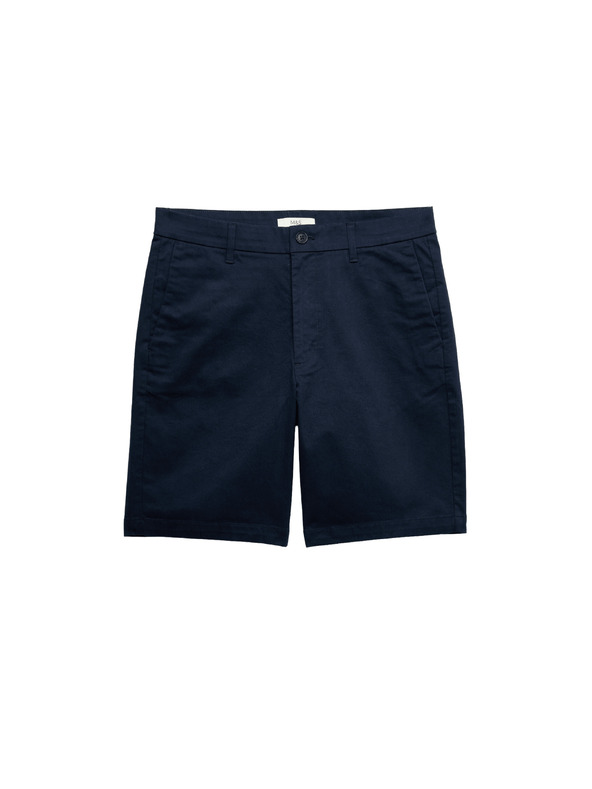 Marks & Spencer Stretch chino rövidnadrág, normál szabás Marks & Spencer tengerészkék