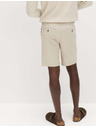 Marks & Spencer Rugalmas chino rövidnadrág, normál szabás Marks & Spencer bézs