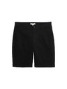 Marks & Spencer Stretch chino rövidnadrág, normál szabás Marks & Spencer fekete