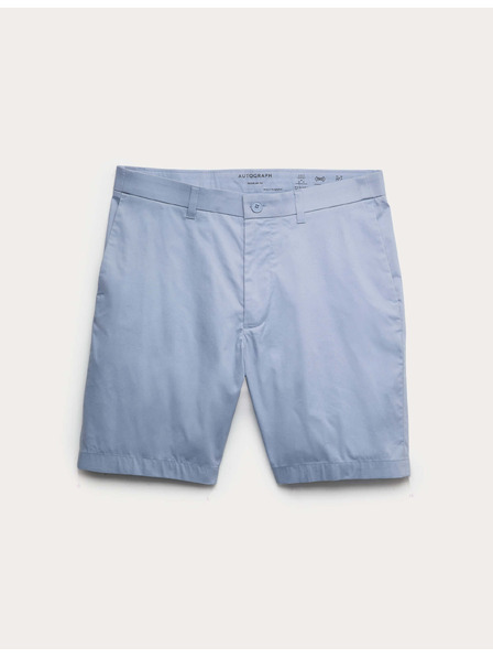Marks & Spencer Könnyű chino rövidnadrág klasszikus szabásban Marks & Spencer kék