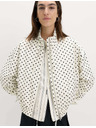 Marks & Spencer Bomber kabát magas pamutarányú és állógallérral Marks & Spencer krém