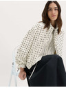 Marks & Spencer Bomber kabát magas pamutarányú és állógallérral Marks & Spencer krém