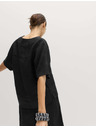 Marks & Spencer Popover felső tiszta lenből V-nyakkivágással Marks & Spencer fekete