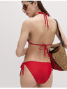 Marks & Spencer Bikini alső oldalt megkötött és hímzett Marks & Spencer piros