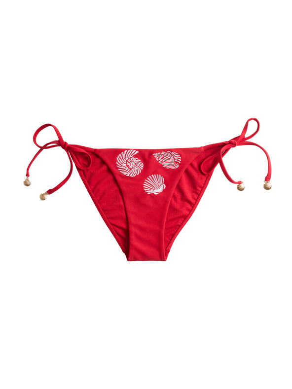 Marks & Spencer Bikini alső oldalt megkötött és hímzett Marks & Spencer piros