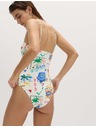 Marks & Spencer Bandeau típusú fürdőruha nyomattal Marks & Spencer többszínű