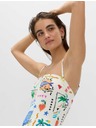 Marks & Spencer Bandeau típusú fürdőruha nyomattal Marks & Spencer többszínű
