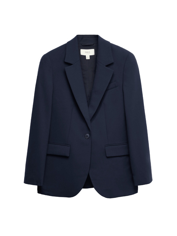 Marks & Spencer Egysoros blazer Marks & Spencer tengerészeti kék