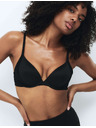 Marks & Spencer Sima Body Soft™ dekoltált melltartó csontokkal, méret A–E Marks & Spencer fekete