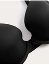 Marks & Spencer Sima Body Soft™ dekoltált melltartó csontokkal, méret A–E Marks & Spencer fekete