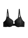 Marks & Spencer Sima Body Soft™ dekoltált melltartó csontokkal, méret A–E Marks & Spencer fekete