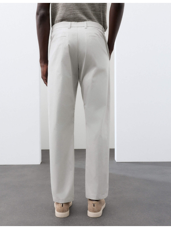 Marks & Spencer Marks & Spencer szuper könnyű chino nadrág, normál szabás szürke