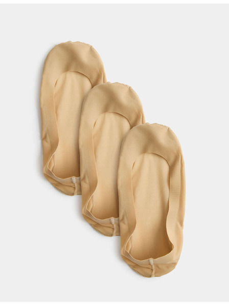 Marks & Spencer 3 db alacsony zokni Marks & Spencer bézs