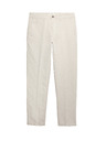 Marks & Spencer Chino nadrág lenvegyület keverékből, normál fazon Marks & Spencer bézs