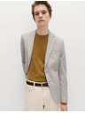 Marks & Spencer Stretch blazer enyhe szabott szabás textúrával, pamutból Marks & Spencer krém