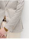 Marks & Spencer Stretch blazer enyhe szabott szabás textúrával, pamutból Marks & Spencer krém
