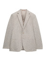 Marks & Spencer Stretch blazer enyhe szabott szabás textúrával, pamutból Marks & Spencer krém