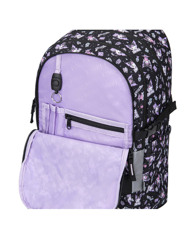 BAAGL  BAAGL Iskolai hátizsák Skate Kuromi Black GRS