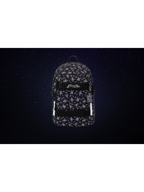 BAAGL  BAAGL Iskolai hátizsák Skate Kuromi Black GRS
