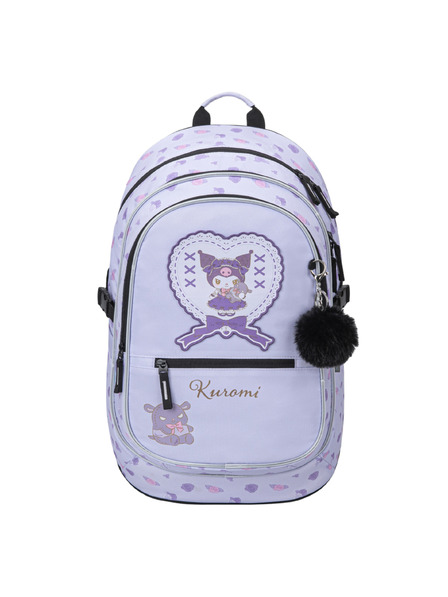 BAAGL  BAAGL SZETT 3 Core Kuromi Sweet One: hátizsák, tolltartó, tornazsák GRS