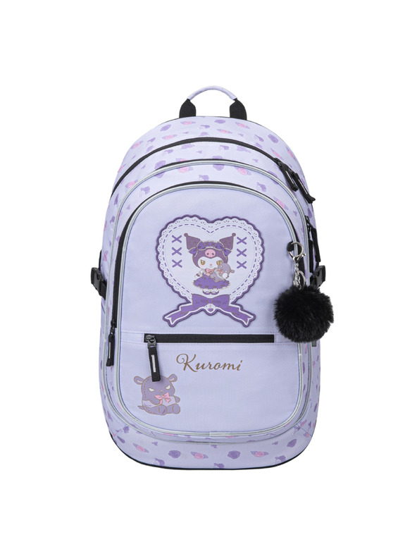 BAAGL  BAAGL SZETT 5 Core Kuromi Sweet One: hátizsák, tolltartó, tornazsák, övtáska, notebook tok GRS