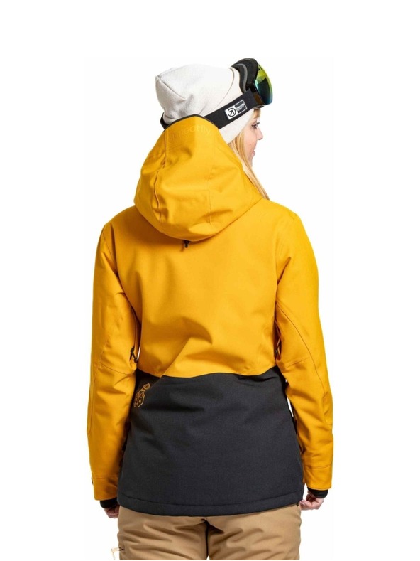 Meatfly Meatfly női SNB & SKI dzseki Gaia Sunflower / Black
