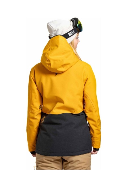Meatfly Meatfly női SNB & SKI dzseki Gaia Sunflower / Black